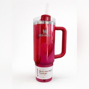 Stanley Heart Design Red Tumbler